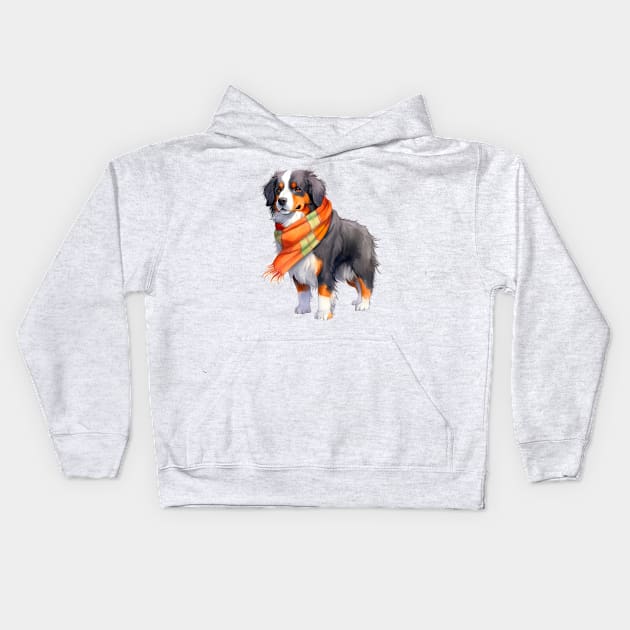 Dog Kids Hoodie by piscoletters